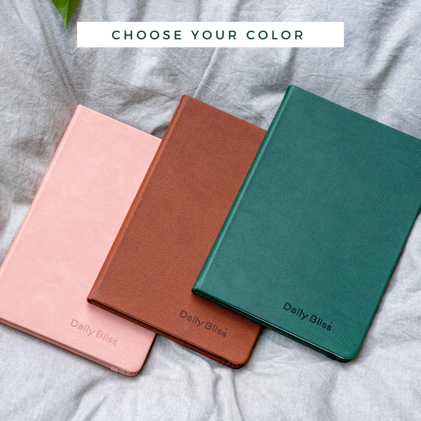 Daily Bliss Stone Paper Ruled Notebook Premium A5 Hardcover Vegan Leather Journal | 160 Pages | Premium Quality Executive Notebook For Men and Women |Comes With Gift Box Water Proof Notebook Cinnamon