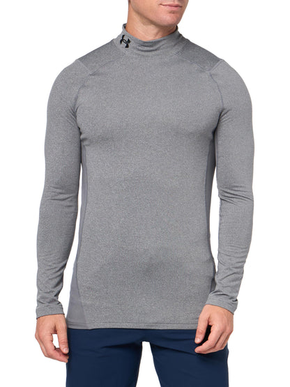 Under Armour Men's ColdGear Armour Fitted Mock, (500) Purple / / White, 4X-Large Tall