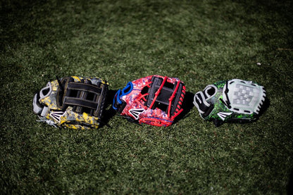 Easton | HAVOC Baseball Glove | Right Hand Throw | 11" - Pro H-Web | Grey/Black/Yellow