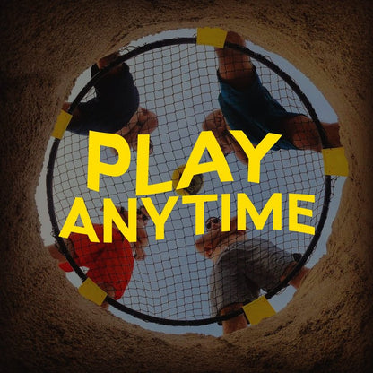 Spikeball Original, Roundnet Game, Includes 3-Balls, Carrying Bag, and Rule Book, Stars and Stripes Edition