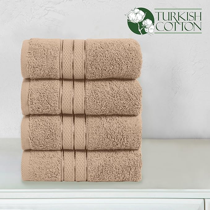 Elegant Comfort Three Line Popcorn Towel Set