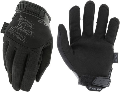 Mechanix Wear: Tactical Specialty Pursuit D5 Cut Resistant Covert Work Gloves (Small, All Black)