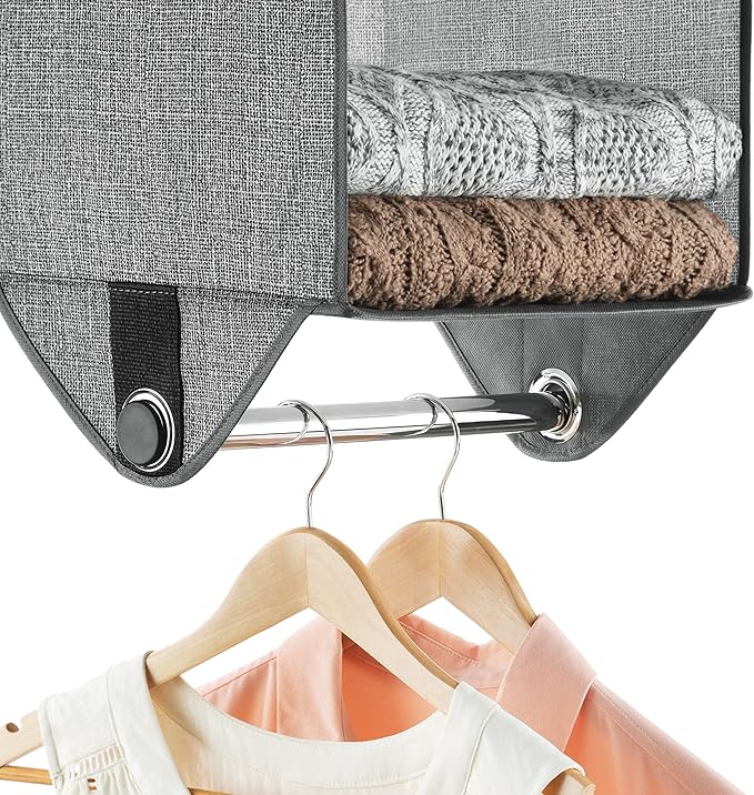 Whitmor 2-Section Closet Organizer