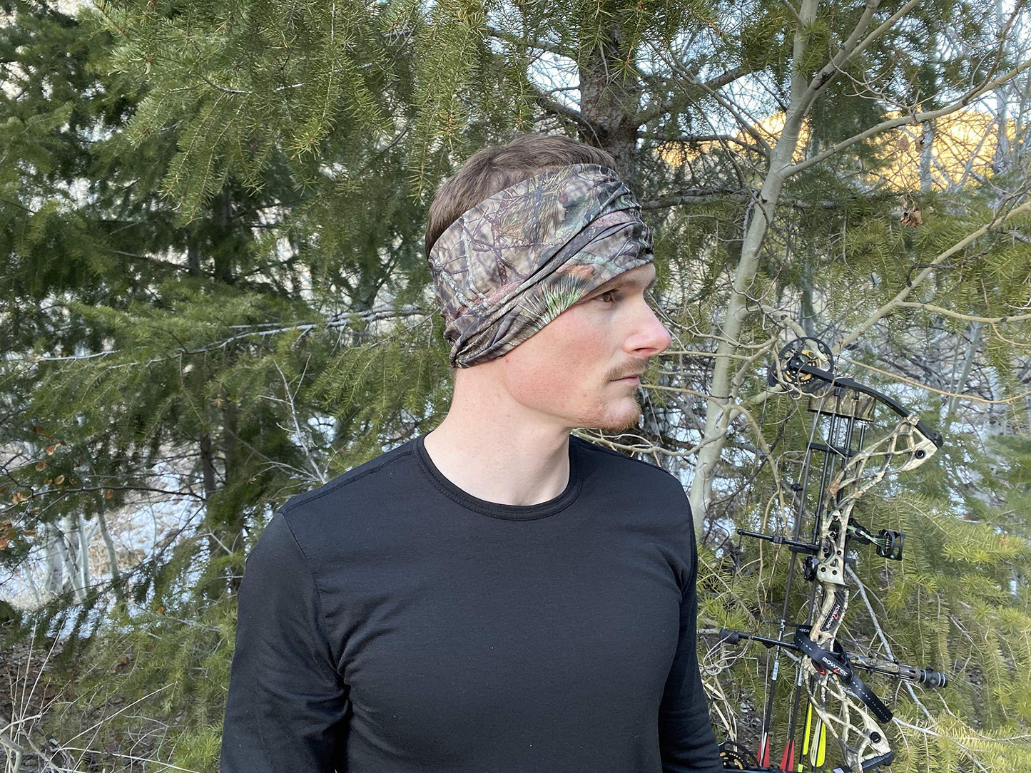 QuikCamo Camo Neck Gaiter Face Mask (Realtree Max-5)