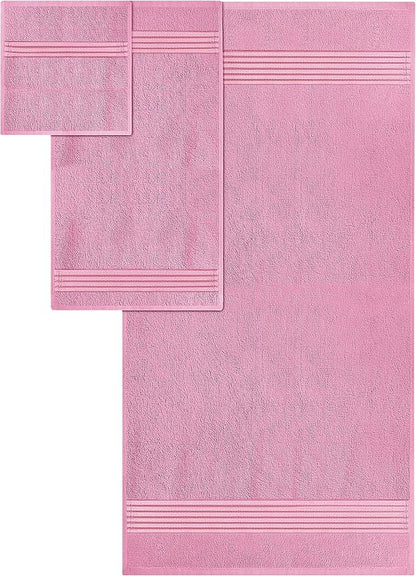 Utopia Towels 8 Piece Premium Towel Set, 2 Bath, 2 Hand, and 4 Washcloths