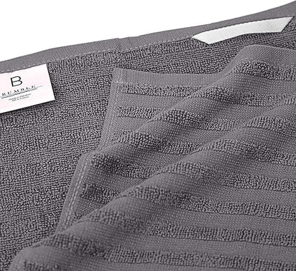 Premium Kitchen Towels | Large Cotton Dish Towels | Flat & Terry Highly
