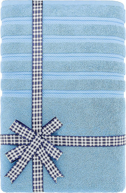 American Soft Linen 35x70 Jumbo Large Bath Towel, 600 GSM 100% Cotton Turkish