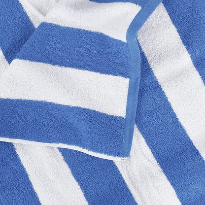 Utopia Towels Pack of 2 Oversized Cabana Beach Towels, 35 x 70 Inches 100% Ring-Spun Cotton Jumbo Bath Sheet, Highly Absorbent, Super Soft & Quick-Dry Towel for Beach, Pool and Bath (Blue)