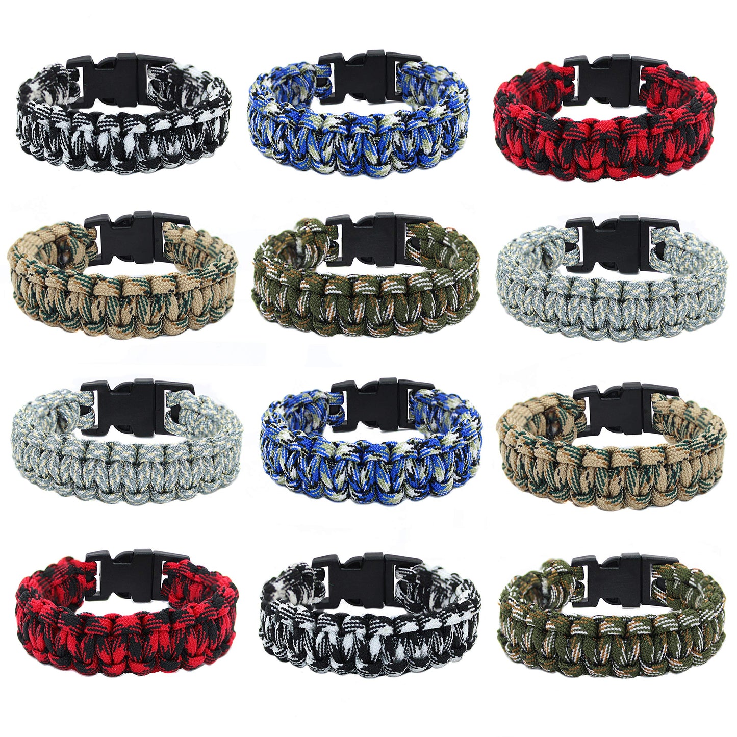 FROG SAC 12 Paracord Bracelets