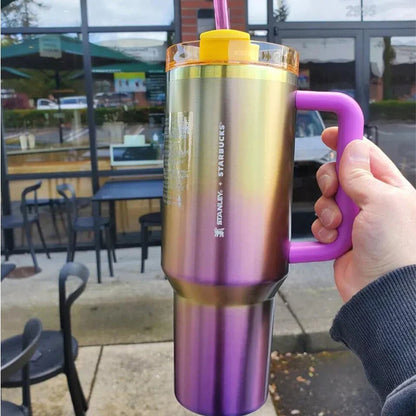 Hot Pink Stanley Quencher H2.0 Tumbler – 40 oz Travel Cup