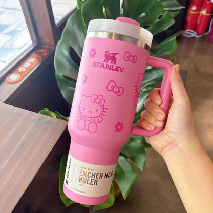 Valentine Day Stanley Quencher H2.0 Tumbler – 40 oz Travel Cup