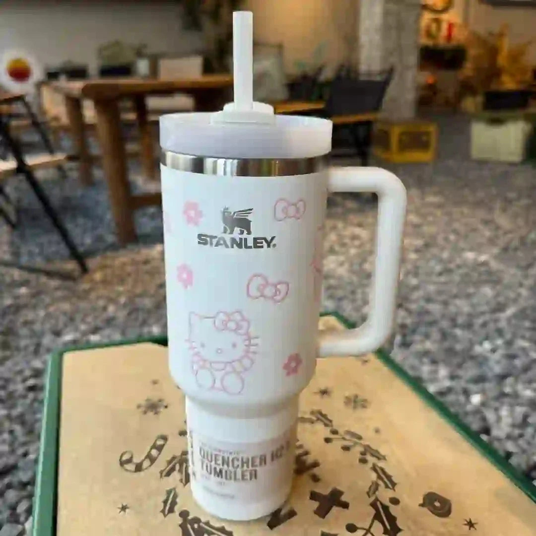 Valentine Day Stanley Quencher H2.0 Tumbler – 40 oz Travel Cup