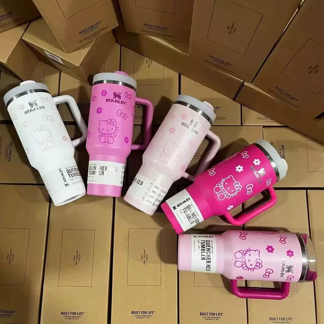 Hot Pink Quencher H2.0 Tumbler – 40 oz Travel Cup