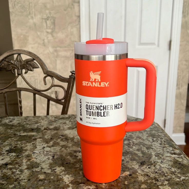 Orange Stanley Cup